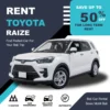 Bali Car Rental Toyota Raize Automatic