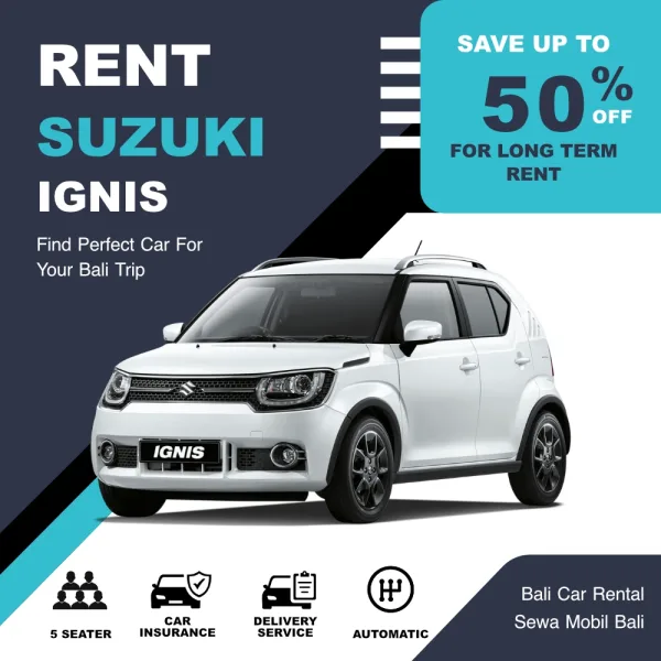 Sewa Mobil Bali Suzuki Ignis Matic