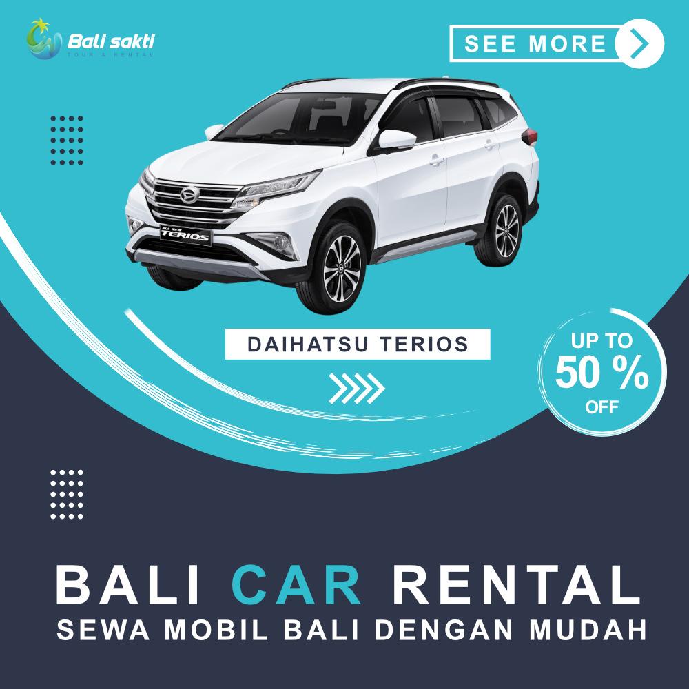 Sewa Mobil Bali Daihatsu New Terios di Balisakti Rent Car