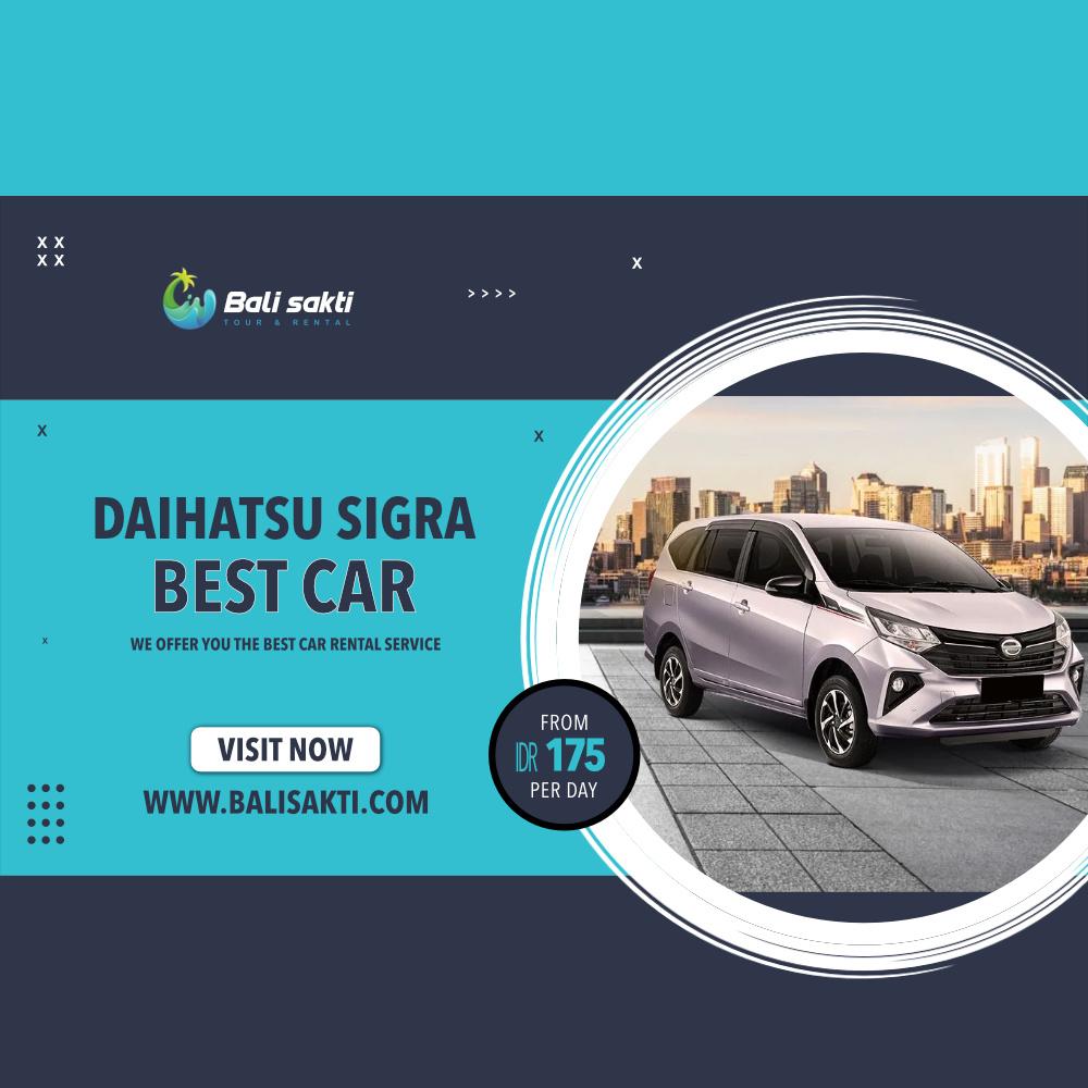 Sewa Mobil Bali Daihatsu Sigra Balisakti Rent Car