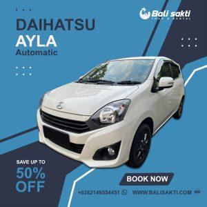 Bali Car Rental Daihatsu Ayla Automatic Transmision 2022