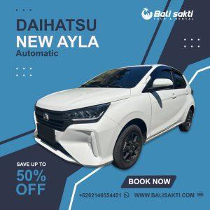 Bali Car Rental Daihatsu New Ayla Automatic 2023