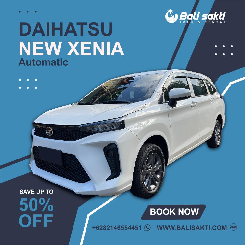 Bali Car Rental New Xenia From Balisakti Car Rental