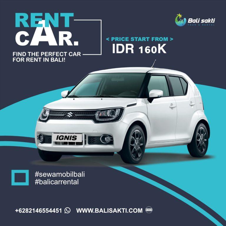Read more about the article Bali Car Rental Suzuki Ignis in Cheap Price